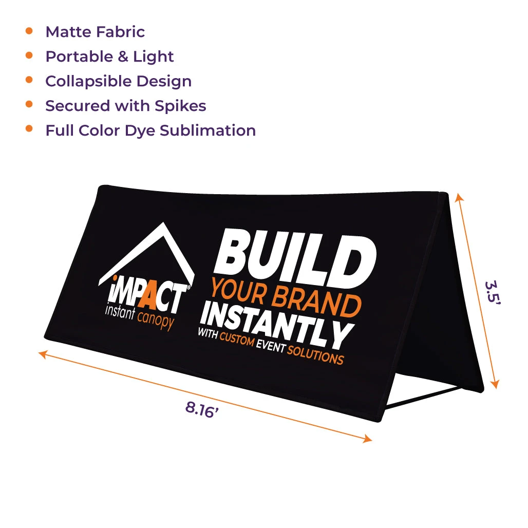 Impact Canopy USA Custom Signs & Banners Custom Matte Display Field Board Sign - Includes Carry Bag 5 Impact Canopy USA Custom Signs & Banners Custom Matte Display Field Board Sign - Includes Carry Bag