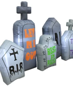 Impact Canopy USA Seasonal Inflatables HALLOWEEN - Yard Inflatable 7' Halloween Gravestones