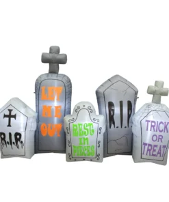 Impact Canopy USA Seasonal Inflatables HALLOWEEN - Yard Inflatable 7' Halloween Gravestones