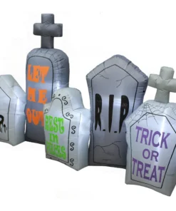Impact Canopy USA Seasonal Inflatables HALLOWEEN - Yard Inflatable 7' Halloween Gravestones