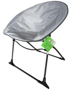 Impact Canopy USA OPEN BOX - Folding Camping Chair - Gray Tables, Chairs, And Umbrellas