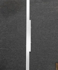 Impact Canopy USA 10' Rail Skirt Half Wall Bar Assembly - Fits Impact DS Frame Or Square Size - 1 1/8