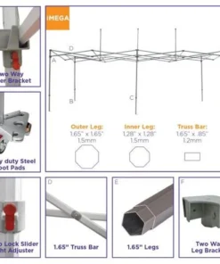 Impact Canopy USA 13x26 Custom Canopy Custom Canopies