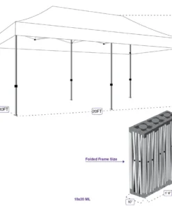 Impact Canopy USA 10x15 Custom Canopy