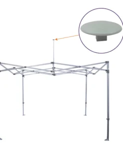 Impact Canopy USA Replacement Parts ML Frame Part A. Dome Cap, Replacement Part