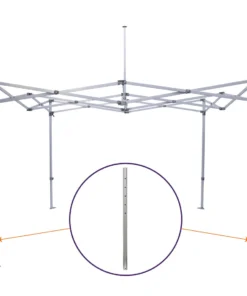 Impact Canopy USA ML Frame Part C. Aluminum Inner Leg, Replacement Part Replacement Parts