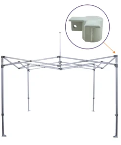 Impact Canopy USA ML Frame Part F. 2-Way Outer Leg Bracket, Replacement Part