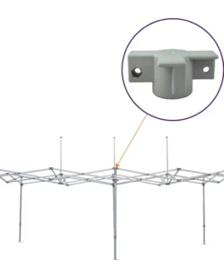 Impact Canopy USA ML Frame 10x20 3-Way Middle Outer Leg Bracket For, Replacement Part Replacement Parts