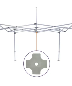 Impact Canopy USA ML Frame Part I. Lower Peak Pole Bracket, Replacement Part
