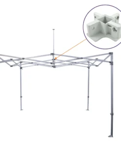 Impact Canopy USA ML Frame Part H. Upper Peak Pole Bracket, Replacement Part