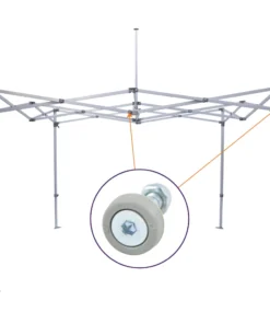 Impact Canopy USA ML Frame Part D. Truss Bar End Connector, Replacement Part Replacement Parts