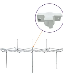 Impact Canopy USA M Frame (10x20) 3-Way Middle Outer Leg Bracket Replacement Part