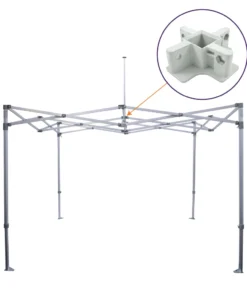 Impact Canopy USA M Frame Part H. Upper Peak Pole Bracket, Replacement Part Replacement Parts