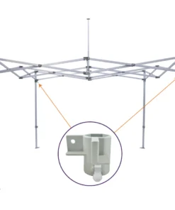 Impact Canopy USA M Frame Part G. 2-Way Outer Leg Slider Bracket, Replacement Part