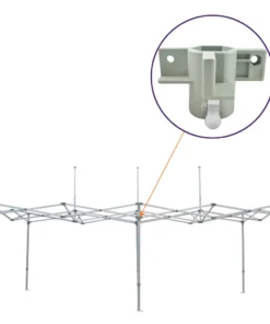 Impact Canopy USA M Frame (10x20) 3-Way Middle Outer Leg Slider Bracket, Replacement Part Replacement Parts