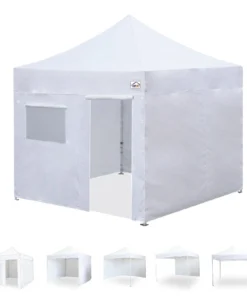 Impact Canopy USA Canopies 10x10 Emergency Response Shelter With Walls / Weight Bags
