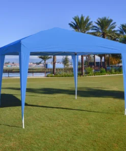 Impact Canopy USA Canopies 10'x10' EZ Pop Up Canopy Outdoor Dressed Leg Wedding Party Tent Folding Gazebo