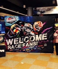 Impact Canopy USA Custom Signs & Banners Custom Printed Palisade Pop Up Display Wall