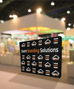 Impact Canopy USA Custom Signs & Banners Custom Printed Palisade Pop Up Display Wall