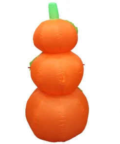 Impact Canopy USA HALLOWEEN - Yard Inflatable 4' Pumpkin Stack