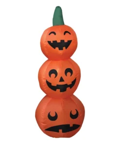 Impact Canopy USA HALLOWEEN - Yard Inflatable 4' Pumpkin Stack