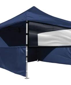 Impact Canopy USA Canopy Accessories 10' Clear Protection Shield 46" Half Wall