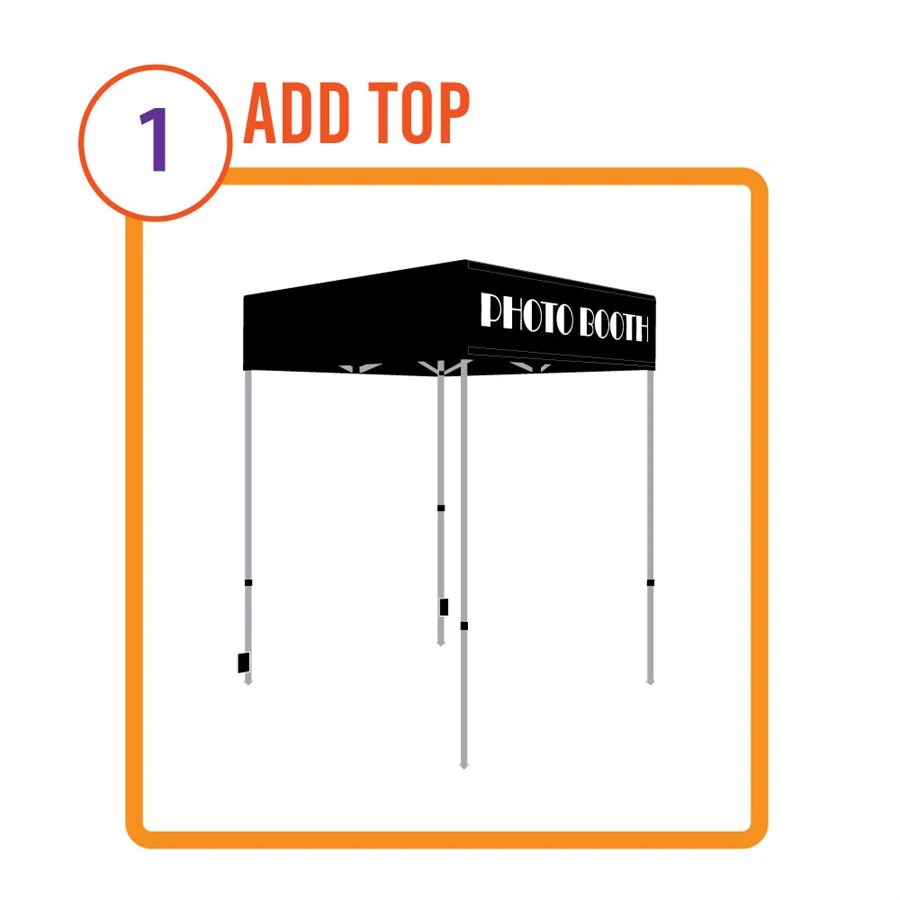 Impact Canopy USA 8x8 Pop Up Canopy Portable Photo Booth Custom Canopies 5 Impact Canopy USA 8x8 Pop Up Canopy Portable Photo Booth Custom Canopies