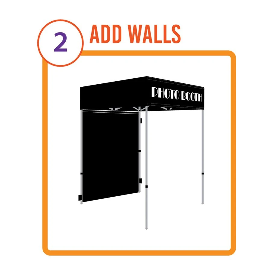 Impact Canopy USA 8x8 Pop Up Canopy Portable Photo Booth Custom Canopies 6 Impact Canopy USA 8x8 Pop Up Canopy Portable Photo Booth Custom Canopies
