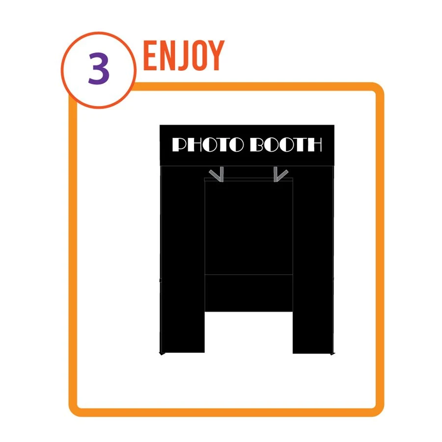 Impact Canopy USA 8x8 Pop Up Canopy Portable Photo Booth Custom Canopies 7 Impact Canopy USA 8x8 Pop Up Canopy Portable Photo Booth Custom Canopies