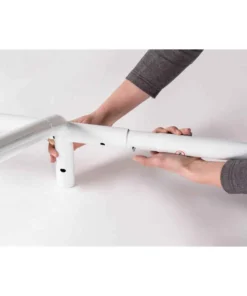 Impact Canopy USA 10x20 (8) Leg Portable Carport Outdoor Party Sun Shade Shelter - WHITE - 1 1/2