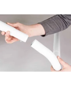 Impact Canopy USA 10x20 (8) Leg Portable Carport Outdoor Party Sun Shade Shelter - WHITE - 1 1/2