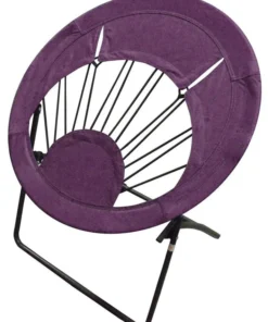 Impact Canopy USA Tables, Chairs, And Umbrellas OPEN BOX - Bungee Chair - Purple