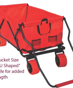 Impact Canopy USA All-Terrain EXTRA LARGE Folding Wagon Collapsible Beach Cart
