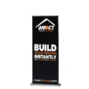 Impact Canopy USA Custom Signs & Banners Custom Personalized Retractable Roll Up Banner 33"x79" - Carry Bag Included