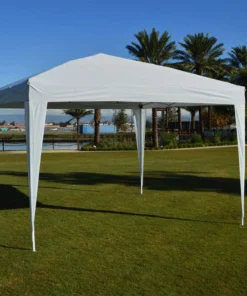 Impact Canopy USA Canopies 10'x10' EZ Pop Up Canopy Outdoor Dressed Leg Wedding Party Tent Folding Gazebo