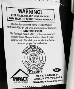 Impact Canopy USA 10x10 Recreational Grade Steel Pop Up Canopy Tent - TL