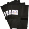 Impact Canopy USA Pop Up Canopy Tent Universal Weight Bag - 4 PACK Canopy Accessories