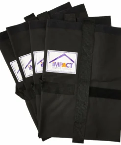 Impact Canopy USA Pop Up Canopy Tent Universal Weight Bag - 4 PACK Canopy Accessories