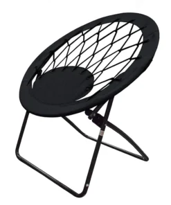 Impact Canopy USA Tables, Chairs, And Umbrellas OPEN BOX - Web Bungee Chair -Black
