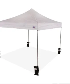 Impact Canopy USA 10x10 Recreational Grade Aluminum Pop Up Canopy Tent With Weight Bags Canopies