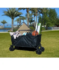 Impact Canopy USA All-Terrain EXTRA LARGE Folding Wagon Collapsible Beach Cart