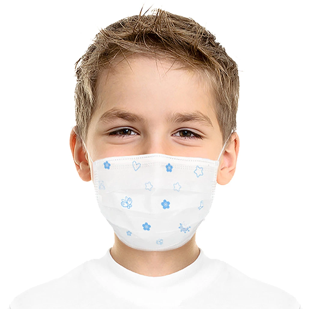 Impact Canopy USA Masks & Face Coverings Kid's Blue Disposable Masks (Pack Of 20) 5 Impact Canopy USA Masks & Face Coverings Kid's Blue Disposable Masks (Pack Of 20)