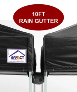 Impact Canopy USA 10' Pop Up Canopy Rain Gutter Canopy Accessories
