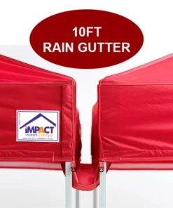 Impact Canopy USA 10' Pop Up Canopy Rain Gutter Canopy Accessories
