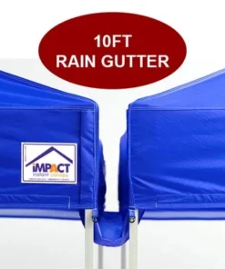 Impact Canopy USA 10' Pop Up Canopy Rain Gutter Canopy Accessories